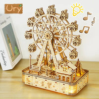 Assortment of wooden and 3D puzzles suitable for adults