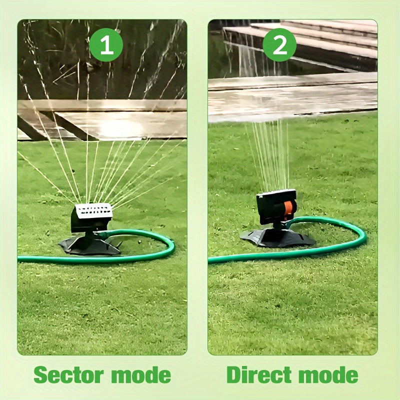 Efficient garden watering system with automatic irrigation and sprinkler features