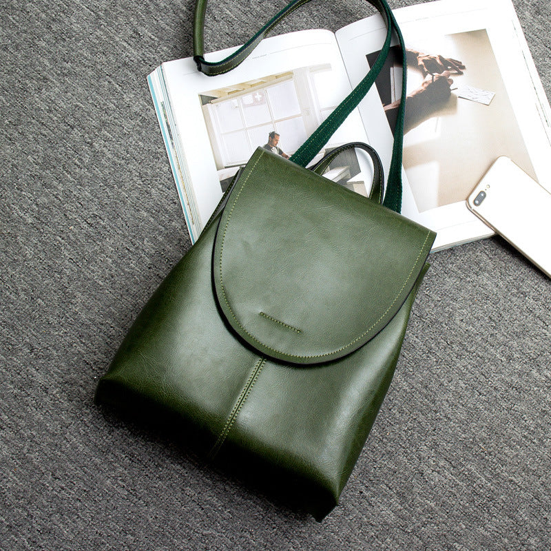 Cauzac™ Elegant Leather Backpack for Modern Women