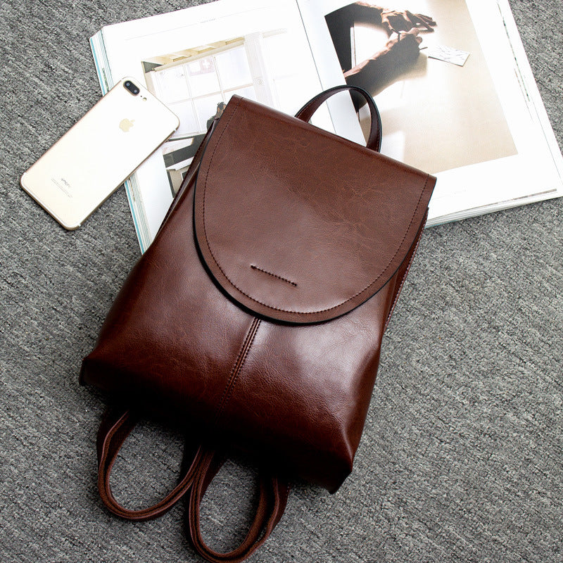 Cauzac™ Elegant Leather Backpack for Modern Women