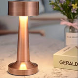 Cauzac™ Cordless LED Table Lamp – Touch-Dimmable Light for Home & Office