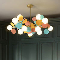 Modern ceiling light with LED chandelier and contemporary design