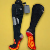 Pair of electric heated socks for men and women