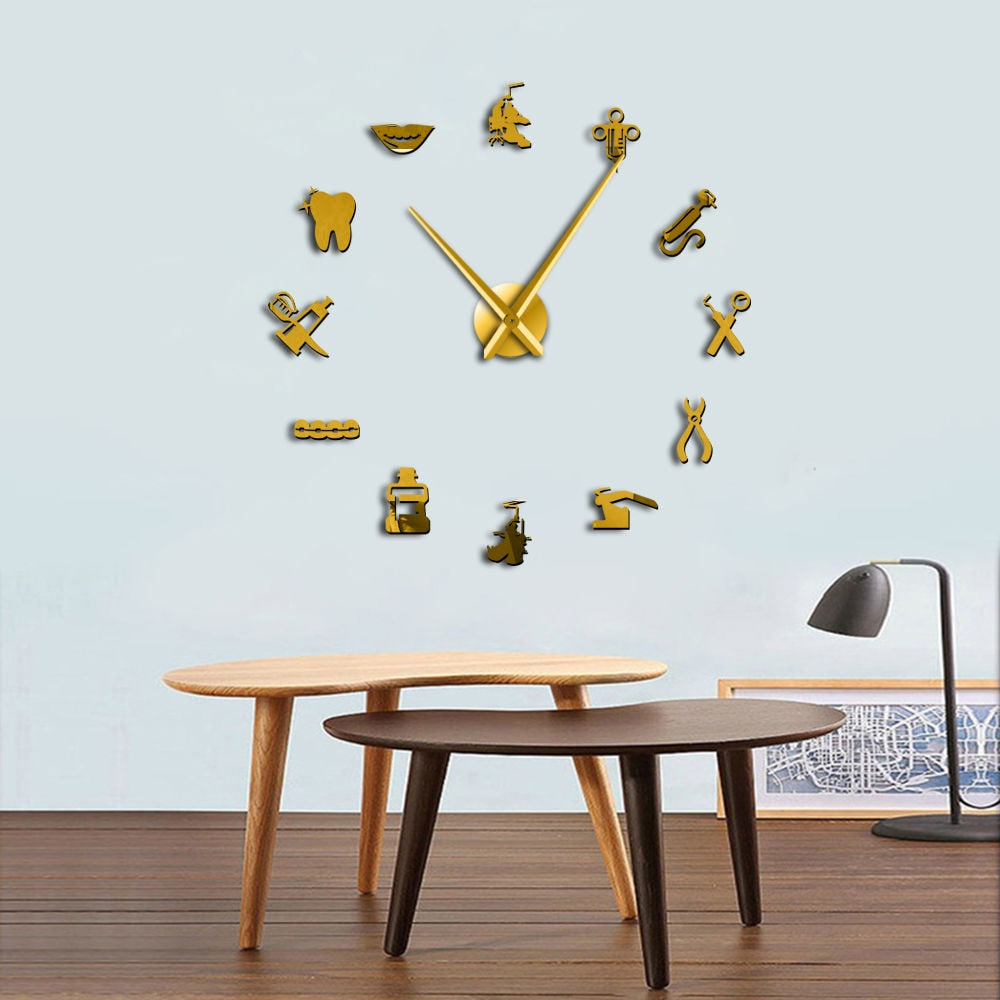 Cauzac™ Elegant Wall Clock for Dentist Offices