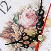 Cauzac™ Elegant Floral Butterfly Wall Clock – A Touch of Timeless Beauty