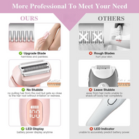 Cauzac™ Effortless Electric Razor for Wet and Dry Shaving