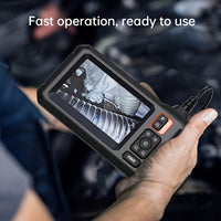 Cauzac™ 8mm Single Lens Industrial Endoscope with 4.3-inch IPS LCD - Waterproof Camera for Automotive and Plumbing Assistance