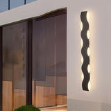 Cauzac™ Decorative Wave Outdoor Wall Light