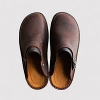 Cauzac™ Unisex Orthopedic Leather Shoe-Slippers – Ultimate Comfort and Style
