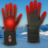 Various heated women's gloves including liner gloves for motorcycle and ski use