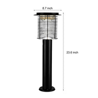 Cauzac™ Dual Power Outdoor Mosquito Killer Lamp with Waterproof Design