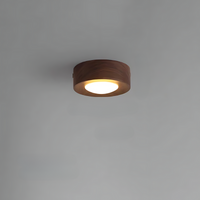 Cauzac™ Elegant Walnut LED Ceiling Light