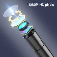 Cauzac™ 8mm Single Lens Industrial Endoscope with 4.3-inch IPS LCD - Waterproof Camera for Automotive and Plumbing Assistance