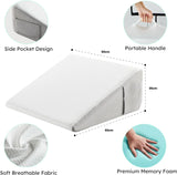 Cauzac™ Deluxe Comfort Wedge Pillow for Ultimate Relaxation