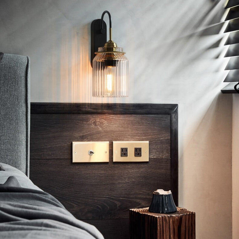 Cauzac™ Ribbed Vintage Wall Light – Timeless Charm for Your Home