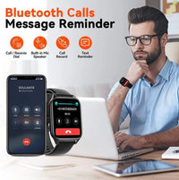 Cauzac™ Advanced Blood Monitoring Smartwatch - Black