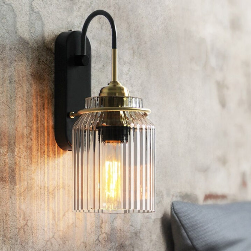 Cauzac™ Ribbed Vintage Wall Light – Timeless Charm for Your Home