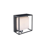 Cauzac™ Contemporary Solar-Powered LED Outdoor Wall Light – Waterproof Design