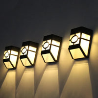 Cauzac™ Solar LED Wall Light Set – Ideal for Elegant Outdoor Illumination