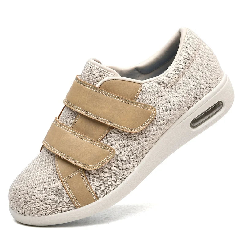Orthopedic shoes and wide fit shoes including orthopedic shoes for women, wide fit sandals, and trainers