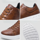 Cauzac™ Men's Premium Leather Sneakers - Timeless Style and Comfort