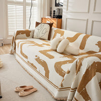 Cauzac™ Chenille Decorative Blanket with Tassels for Your Living Space