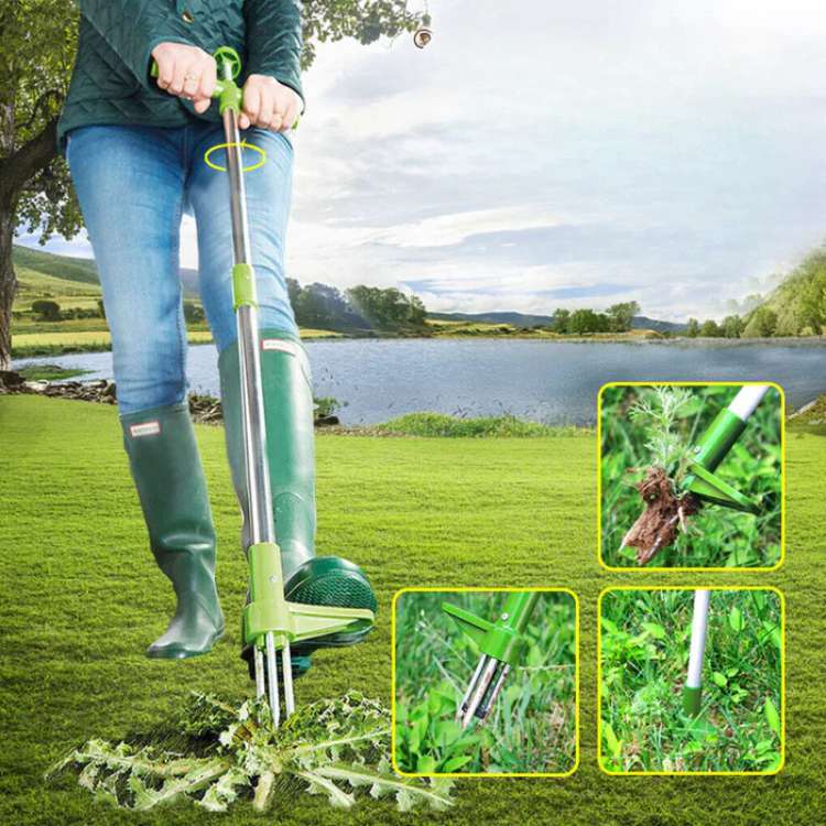 Weed puller and garden tool for effective weeding