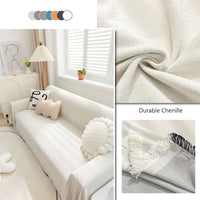 Cauzac™ Dustproof Sofa Throw Covers with Tassel for Stylish Protection