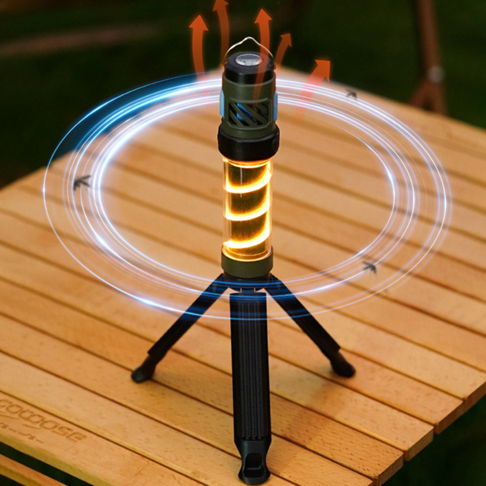 Rechargeable mosquito lamp used for outdoor mosquito repellent and lighting
