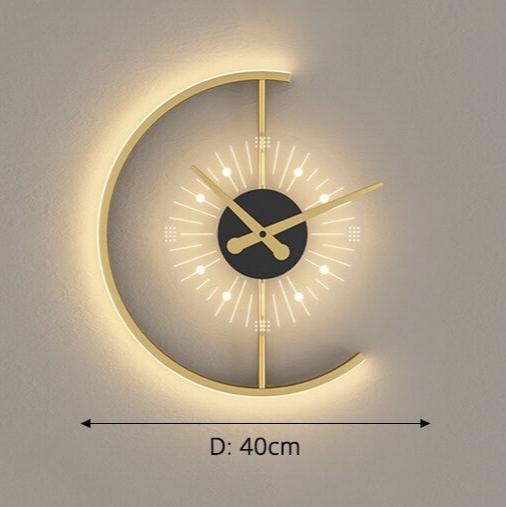 Cauzac™ Stylish LED Wall Clock with Illuminated Design