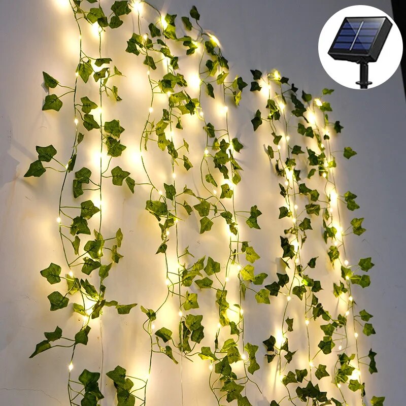 Solar garden light illuminating outdoor garden decor