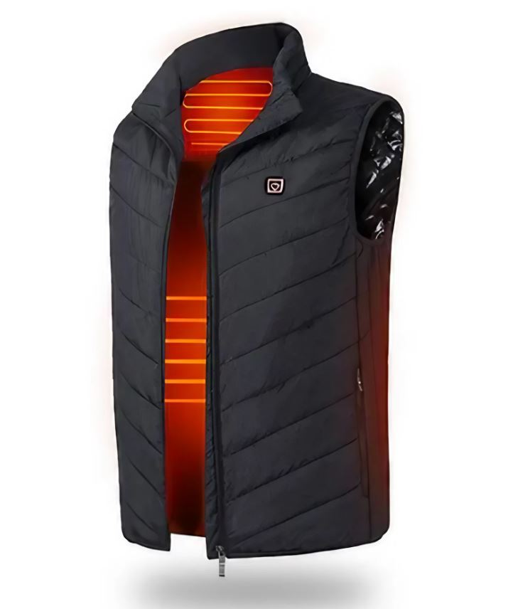 Cauzac™ Heated Vest Adjustable Comfort & All-Day Warmth