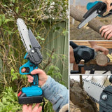 Cauzac™ Featherlight 6-Inch Cordless Chainsaw for Easy Trimming