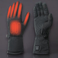 Various heated gloves suitable for skiing, motorcycling, and cycling