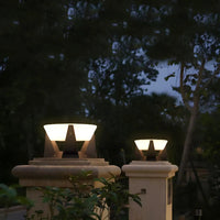 Cauzac™ Elegant Solar Garden Lamp with Japanese Design
