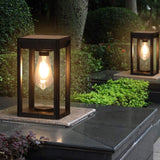 Cauzac™ Eco-Friendly Solar Outdoor Pillar Lamp with LED Lighting
