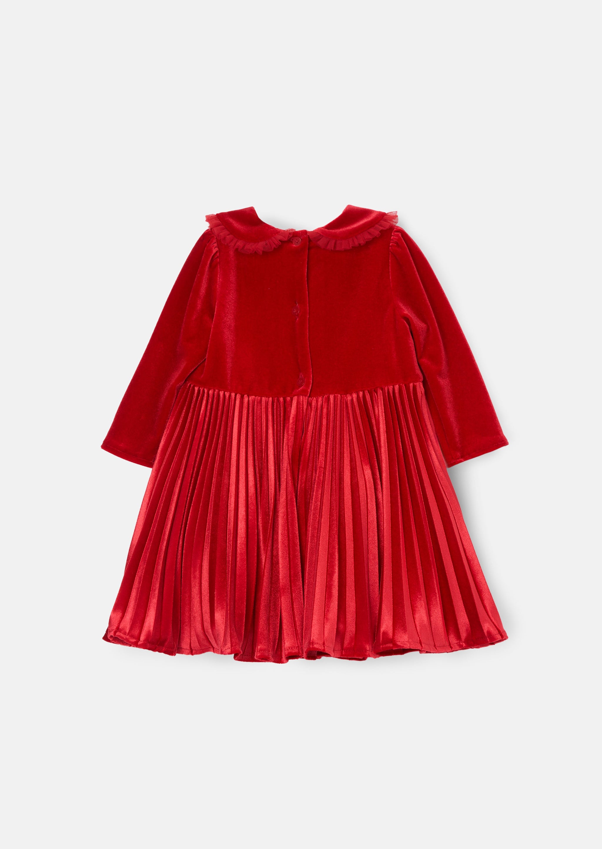 Cauzac™ Charlotte Red Velvet Dress