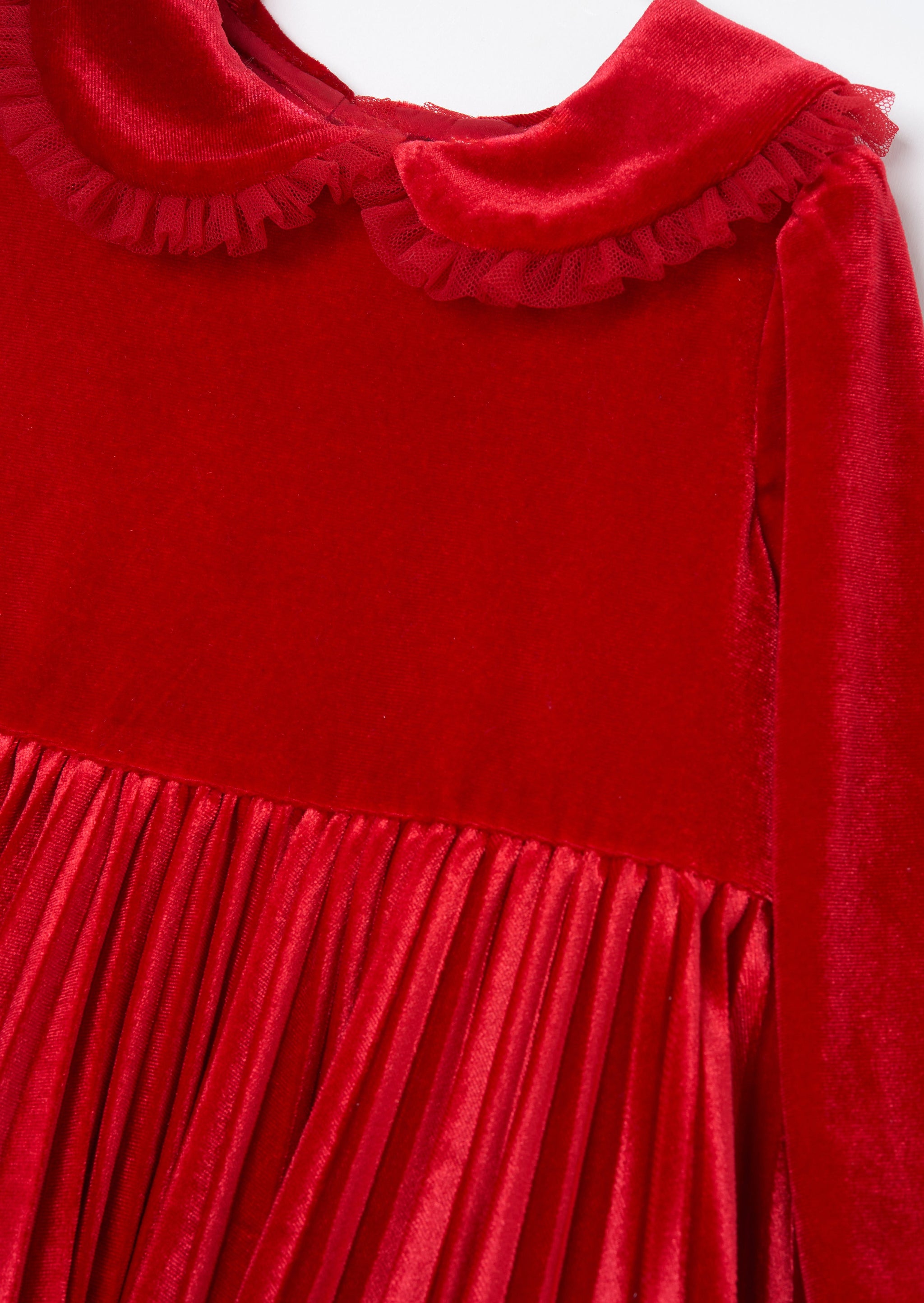 Cauzac™ Charlotte Red Velvet Dress