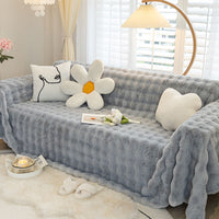 Cauzac™ Premium Faux Rabbit Fur Non-Slip Sofa Covers