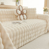 Cauzac™ Premium Faux Rabbit Fur Non-Slip Sofa Covers