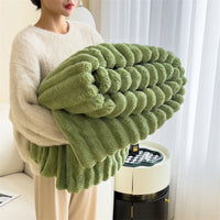 Cauzac™ Luxurious Faux Rabbit Fur Throw Blanket for Ultimate Comfort