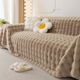 Cauzac™ Premium Faux Rabbit Fur Non-Slip Sofa Covers