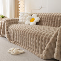 Cauzac™ Premium Faux Rabbit Fur Non-Slip Sofa Covers