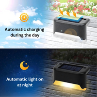 Cauzac™ Cordless Solar LED Wall Lights for Enhanced Garden Ambiance