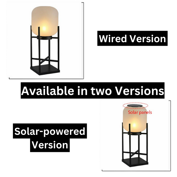 Cauzac™ Solar-Powered Outdoor Floor Lamp Lantern - Elegance in Illumination