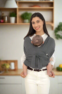 Versatile baby sling carrier for infants