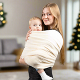 Adjustable baby carrier wrap for infants