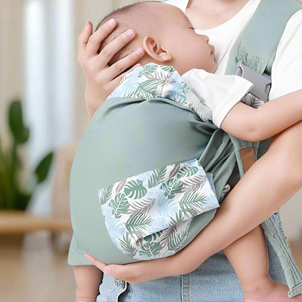 Ergonomic Infantino baby carrier for comfort