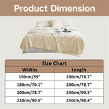 Cauzac™ Luxurious Faux Rabbit Fur Throw Blanket for Ultimate Comfort
