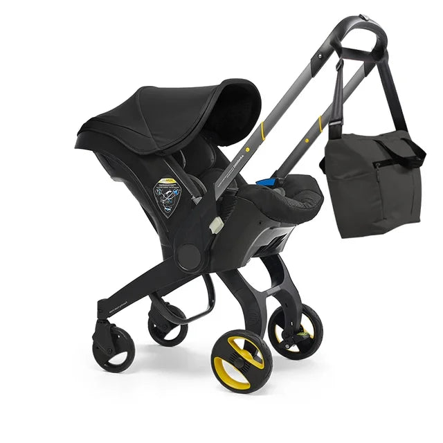 Cauzac™ TravelMate: 2-in-1 Baby Stroller & Car Seat